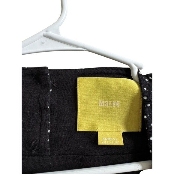 Anthropologie Maeve Classic Academia School Polkadot Classic Mini Shift Dress XS - Picture 6 of 6